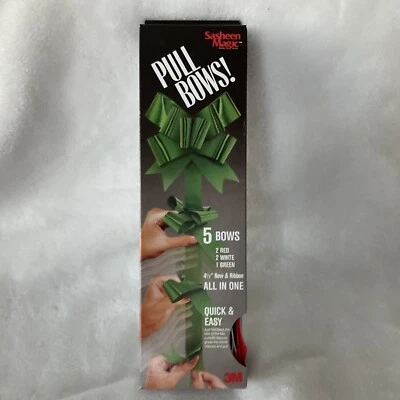 Arcos mágicos Sasheen de colección 3M 1992 1 paquete de 5 arcos-rojo, verde y blanco Foto 1 de 4