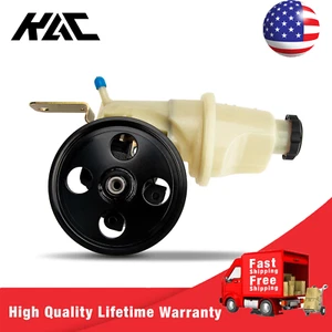 Power Steering Pump w/ Pulley Reservoir for 2000-2004 Dodge Dakota Durango 4.7L - Picture 1 of 20