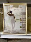 Omni Guard Mattress Protector By Fabrictech 5-Sided Protection Full Size 8"-14"