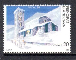 ANDORRA (SPANISCH) POSTFRISCH 1988 SG202 WEIHNACHTEN - Bild 1 von 1