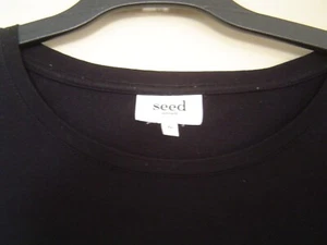 Quality Sue SMART COSY 100% COTTON KNIT SEED l/sl TOP Plus size XL/16 - Picture 1 of 4