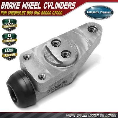 Front Driver Upper/Lower Drum Brake Wheel Cylinder for Chevy C60 GMC C6000 C7000 - Image 1 of 4