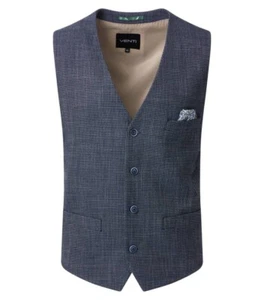 Venti Herren Anzug Weste Modern Fit blau 554378400 105 - Picture 1 of 5