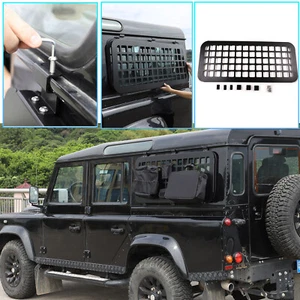 Protectores de ventana lateral trasera de aleación de aluminio para Land Rover Defender 90 110 2004-19 - Imagen 1 de 16