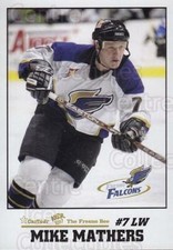 2001-02 Fresno Falcons #9 Mike Mathers