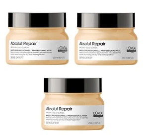 L'Oréal Professionnel Serie Expert Absolut Repair Mask 250ml Pack of 3 - Picture 1 of 2