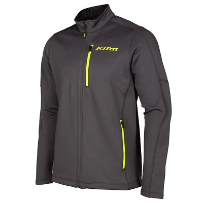 Chaqueta para hombre Klim Inferno Soft Shell asfalto alta visibilidad M mediana 3354-006-1XX-605 Foto 1 de 2