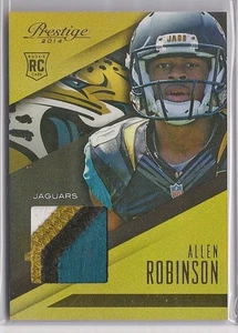 2014 PANINI PRESTIGE ALLEN ROBINSON ROOKIE JUMBO JERSEYS PATCH JERSEY - Picture 1 of 1