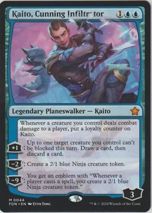 MTG - Foundations - Kaito, Cunning Infiltrator - Bild 1 von 1