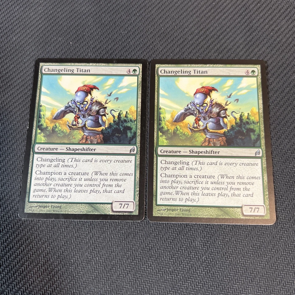 Changeling Titan Magic The Gathering Mtg Lorwyn Card 2 - Image 1 of 4