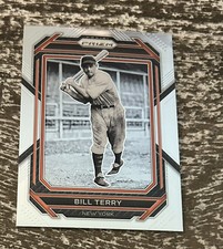 2023 Prizm Baseball Base #185 Bill Terry - New York Giants