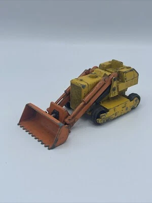 Matchbox Kingsize Caterpillar Traxcavator, K-8, 1970, Die Cast, Yellow/orange - Image 1 of 4