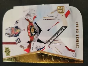 2021-22 UD Die Cut Spencer Knight #RDT-3 Gold RC Florida - Picture 1 of 1