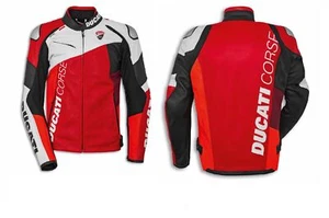 Giacca moto in pelle Ducati Corse C6 Ro-Bi-Ne 52 - 981074252 - Imagen 1 de 1