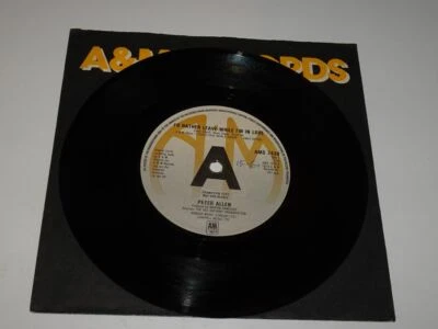 Peter Allen:   I'd Rather Leave While I'm In Love  1979   PROMO  EX   7" - Image 1 of 2