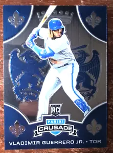 2019 Panini Crusade Toronto Blue Jays Vladimir Guerrero Jr. RC - Picture 1 of 2