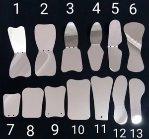 Espejos dentales fotografía reflector intraoral espejo boca acero inoxidable 1 pieza - Imagen 1 de 26