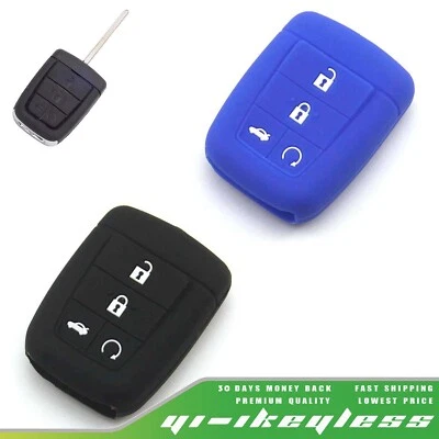 Silicone Case Cover For Holden Commodore Pontiac G8 Chevrolet Caprice Key Blank - Image 1 of 4