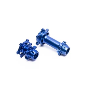 Losi # 362001 Aluminium Nabensatz, bearbeitet, blau Promoto-MX - Bild 1 von 1