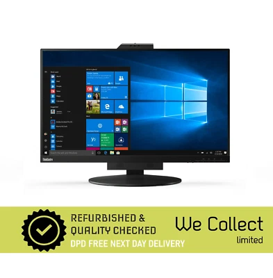 Lenovo ThinkCentre Tiny-In-One 27" HD LED with M900 i7-6700T 500gb 8gb win 10 - Image 1 of 4