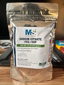Sodium Citrate FCC/USP -11 oz - Picture 1 of 1