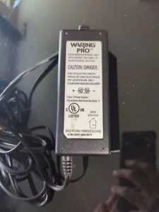 (L) Waring Pro Model MTR72DAUL-1250A AC Adapter Power Supply 12V 5A - Picture 1 of 3