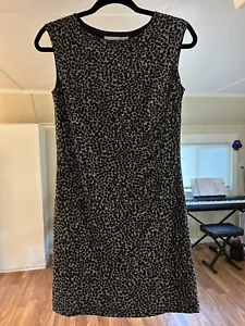 Vestido para mujer Ann Taylor LOFT talla XSP pequeño estampado de leopardo sin mangas - Imagen 1 de 4