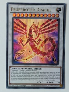 Feuerroter Drache RA04-DE061 Ultra Rare DE NM YUGIOH - Bild 1 von 1