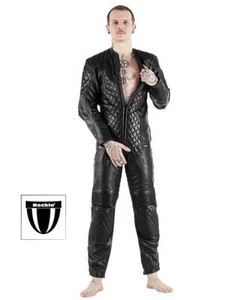 New BLACK 5 GAY-ZIP BIKER LOOK für schwule Männer mit durchgehendem Zipper - Bild 1 von 1