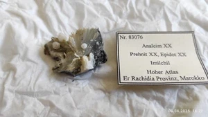 Analcim xx Prehnit xx Epidot xx Imilchil Hoher Atlas Marokko - Bild 1 von 8