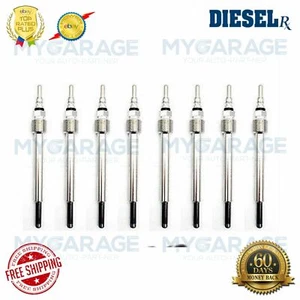 DieselRX 540 Wellman Glow Plugs Set of 8 Fits 03-04 Ford Powerstroke Diesel 6.0L - Picture 1 of 2