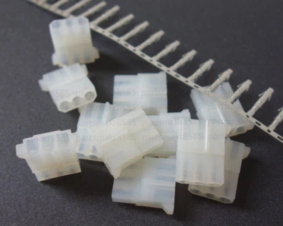 10x 3 Pin Pins A442 Stroboskop Glühbirne Stecker Kit Stecker Whelen Federal SHO-ME - Bild 1 von 4