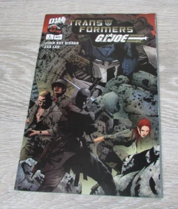Dreamwave Productions Transformers Gi Joe Issue No 01 Cover A August 2003 - Picture 1 of 9