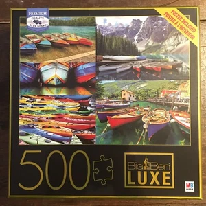 New 2020 Hasbro Milton Bradley 500 Piece Big Ben Luxe Premium Boat Jigsaw Puzzle - Picture 1 of 6