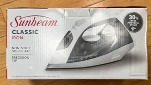 Sunbeam Classic Iron With Box And Manual - Picture 1 of 5