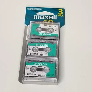 Cassetta vintage Maxell Audio MC-60UR 60 minuti nastri vuoti - Foto 1 di 4