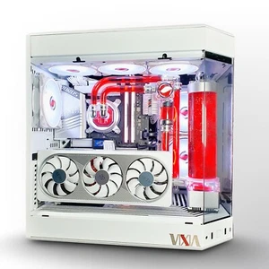 WATERCOOLED GAMING PC VIXIA CUSTOM GIGABYTE RTX 4060TI INTEL i5 14600K NVME 1TB - Picture 1 of 24