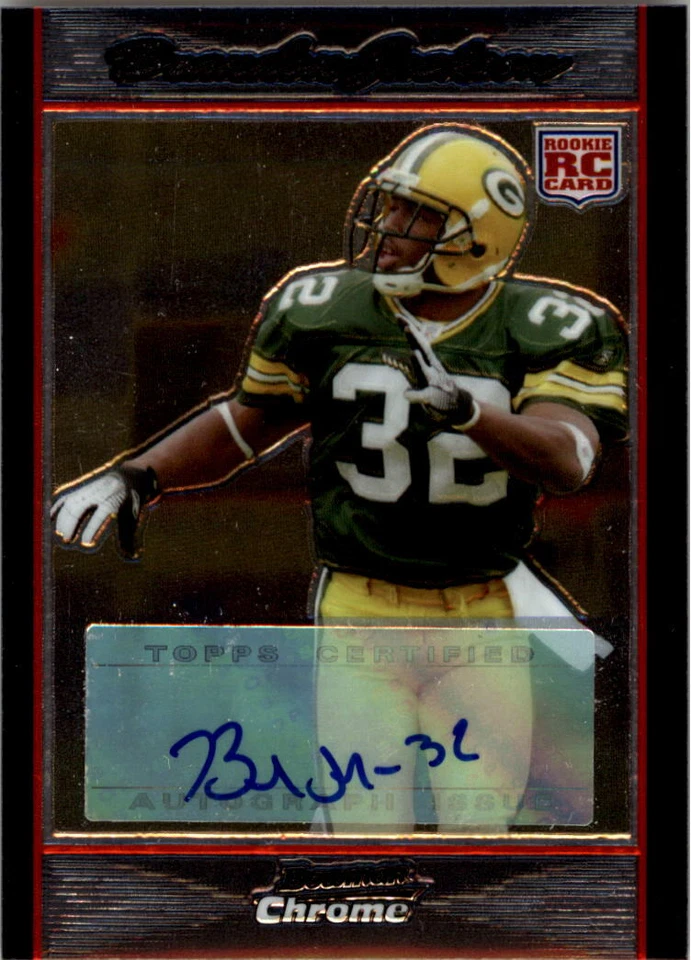 2007 Bowman Chrome Rookie Autographs Football Card Pick - Image 1 of 1