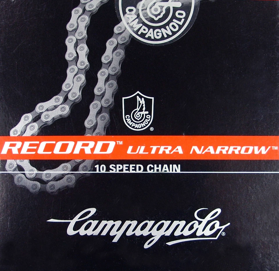 Campagnolo Record Ultra Narrow 10 fach kette 114 Glieder hohle Kettenbolzen - Bild 1 von 1