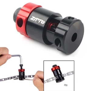 ZTTO Aluminum Mini and Portable Bike Chain Tool Mini Bicycle Chain Tool Black - Picture 1 of 12