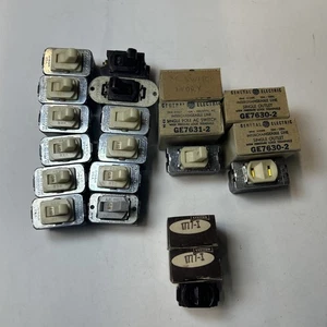 Leviton IVORY DESPARD Single Gang INTERCHANGEABLE Lot Switches Mixed NEW 1777-I - Picture 1 of 10