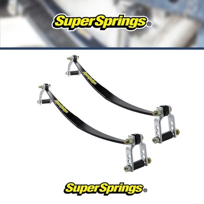 SuperSprings Rear Leaf Helper Springs for Silverado Sierra HD / Ford Super Duty - Imagem 1 de 4