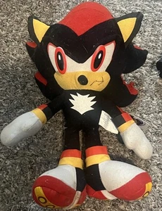 Toy Network Shadow 16" Plush 2005 Stuffed Sonic The Hedgehog RARE Used With Tags - Picture 1 of 12