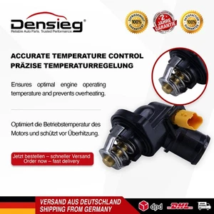 Densieg Thermostat für Fiat Citroën C2 C3 Peugeot 1007 207 5352203 / 9650926280 - Bild 1 von 6