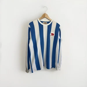 Glory Glory Retro Replica Huddersfield Town T Shirt XL Long Sleeve Jersey - Picture 1 of 11