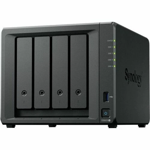NEW Synology DS925+ DiskStation SAN/NAS Storage System - 1 x AMD Ryzen V1500B - Image 1 of 1