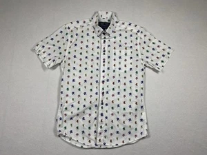 Sec 119 Grateful Dead Camicia Uomo Piccoli Orsi Danzanti Colorati Bottoni - Foto 1 di 8
