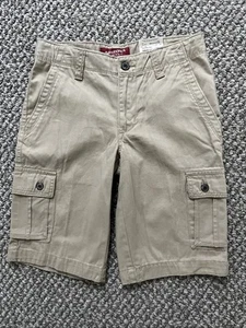 Arizona Jean Co Jungen Cargoshorts khaki Größe 14 normal neu mit Etikett - Bild 1 von 17