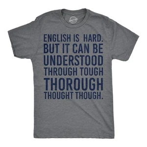 El inglés para hombre es difícil, pero se puede entender a través de un pensamiento duro y profundo - Imagen 1 de 7