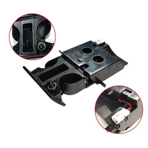 For Vehicles Center Console Black Water Cup Holder ABS Easy To Use High Quality - Picture 1 of 10